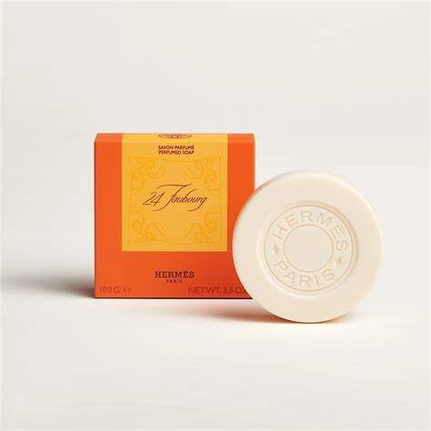 perfume soap 24 faubourg hermes 150 grs|24 Faubourg Hermès perfume .